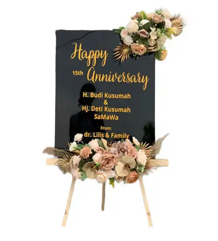 Papan Bunga Akrilik Kumpay